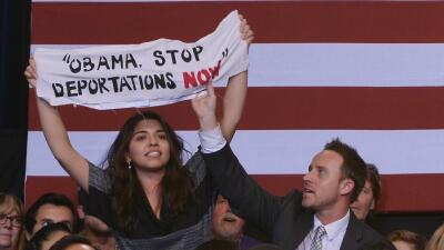 Desde que Obama llegó a la Casa Blanca, su gobierno ha deportado a más d...