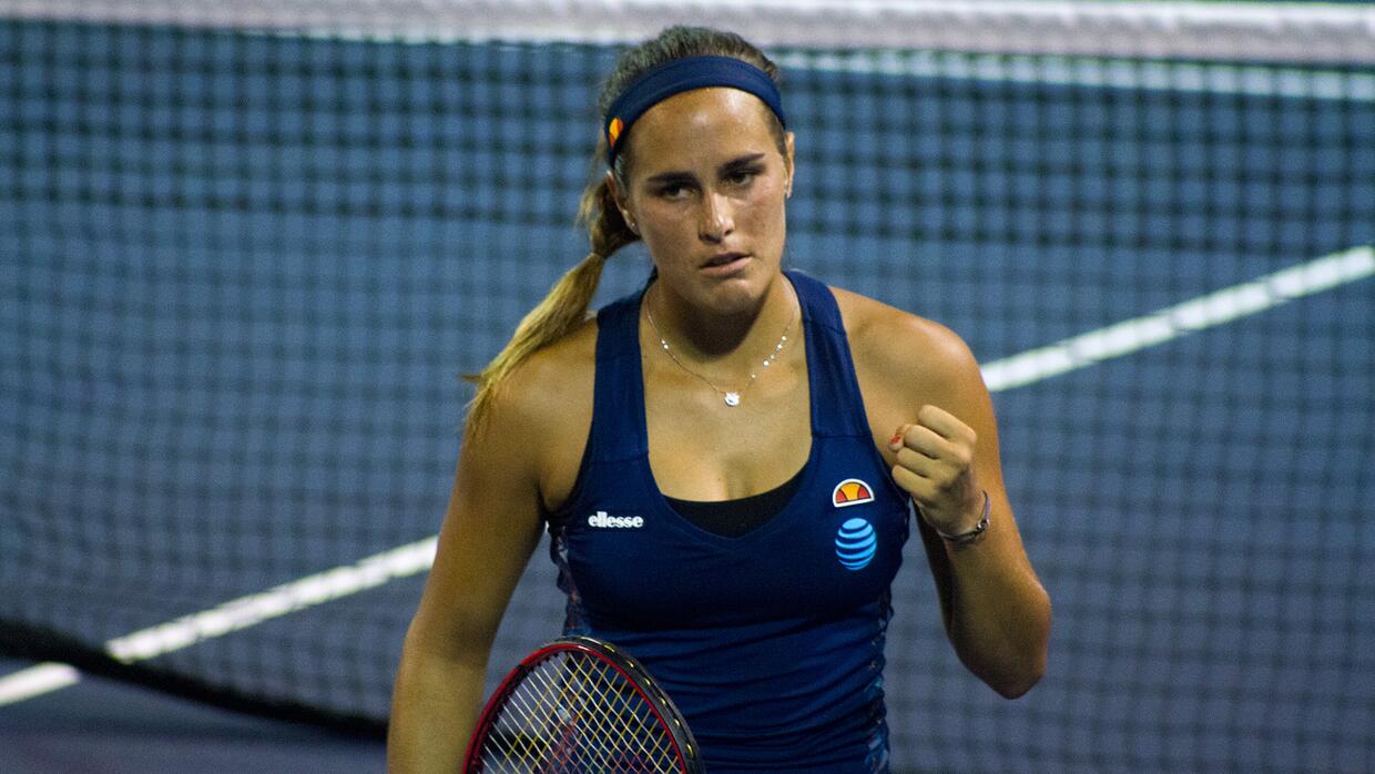 La reina latina, Mónica Puig, exhibe su coraje ante una insospechada ucraniana