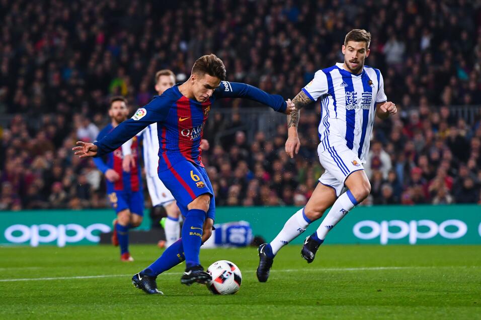 Los azulgranas golearon 5-2 a la Real Sociedad y el Barça consiguió su p...