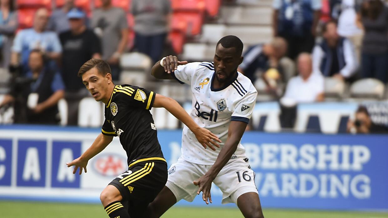 Le ley del ex se aplicó dos veces en el empate entre Vancouver Whitecaps y Columbus Crew