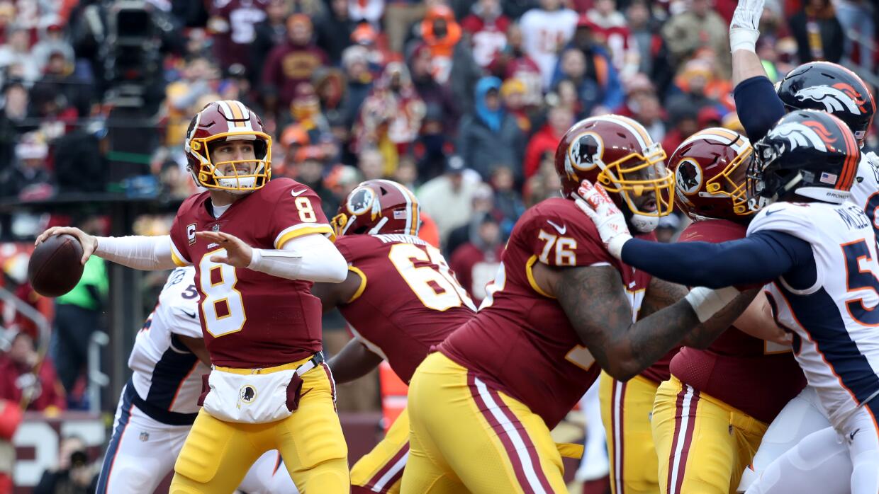 Brillante actuación de Cousins le dio la victoria a los Redskins frente a los Broncos