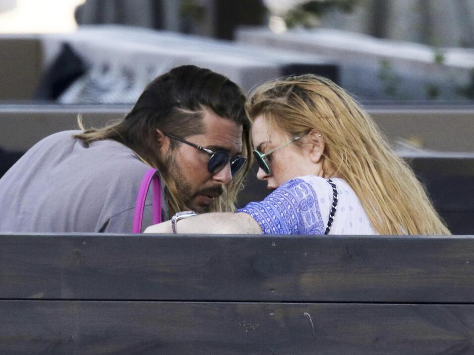 Resultado de imagen de Dennis Papageorgiou y lindsay lohan