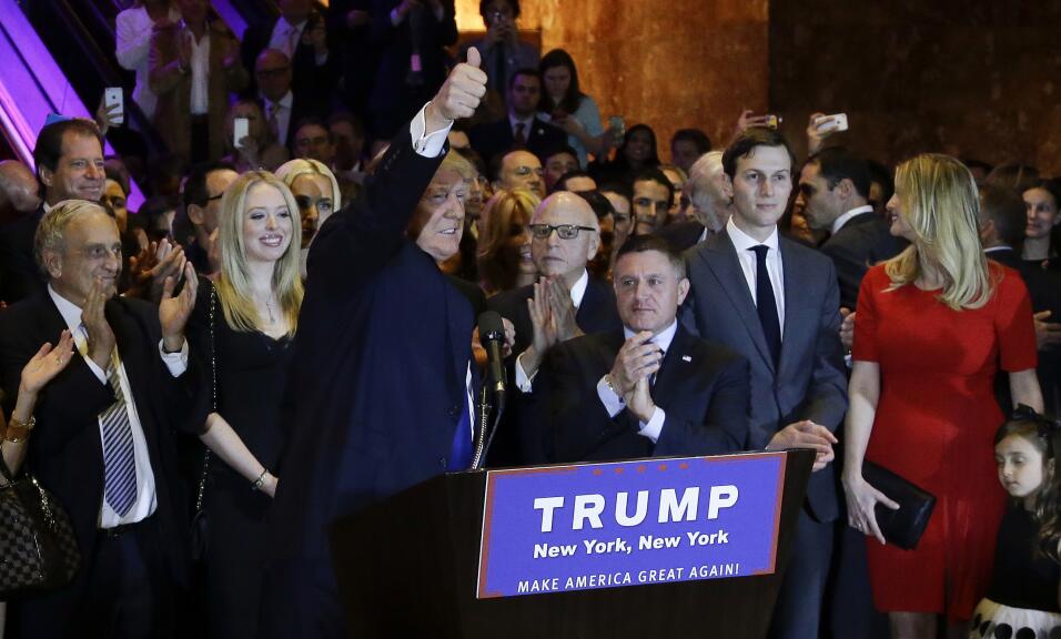 Donald Trump gana en las primarias de Nueva York