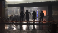 Estacin central cerrada en Mnich.