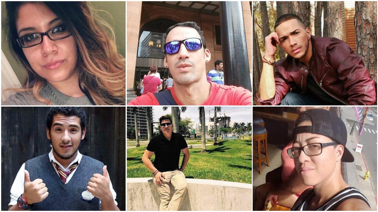 Estas son algunas de las víctimas mortales de la masacre en Orlando. De...
