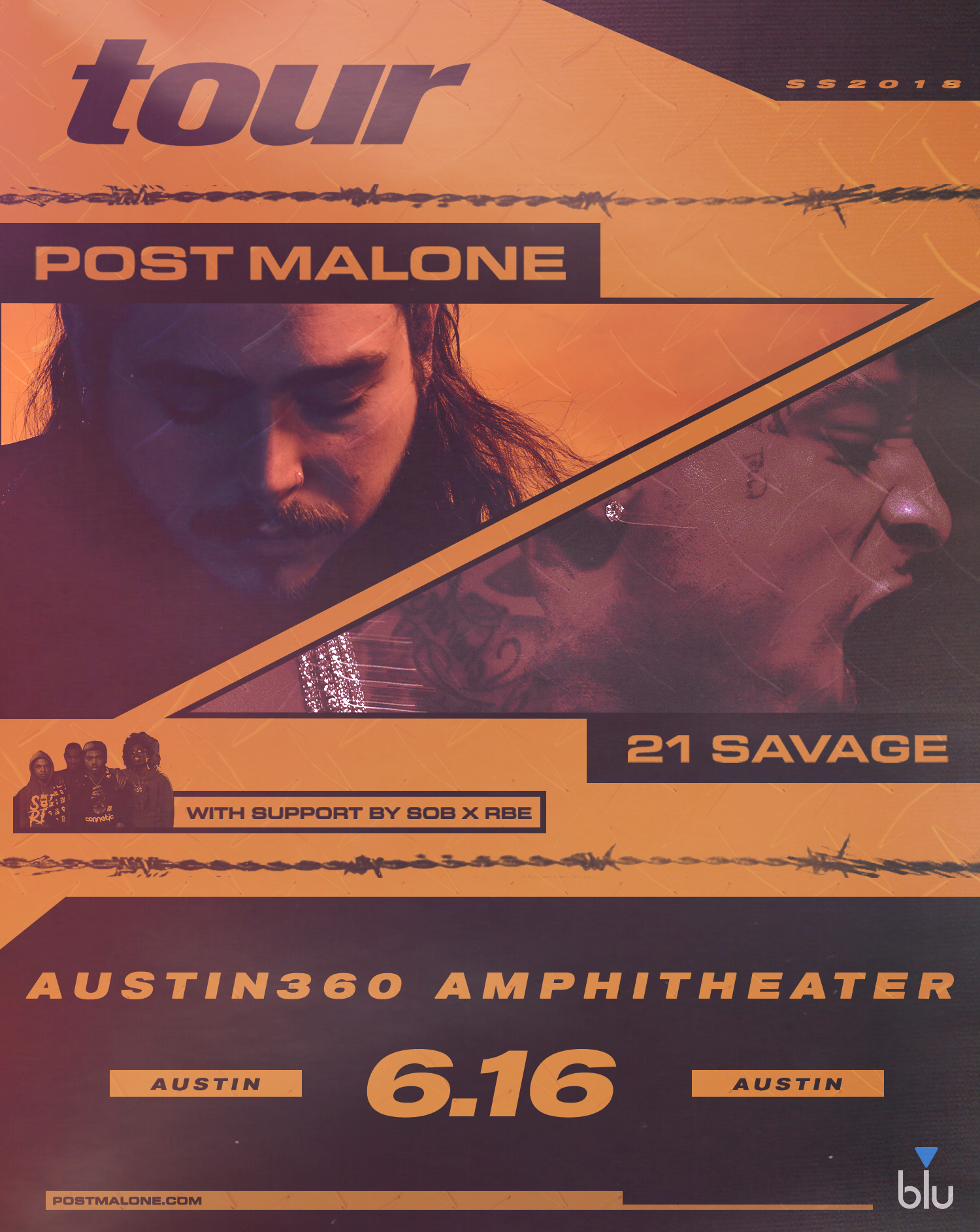 Post Malone takes over the Austin 360 Amphitheater in June Univision