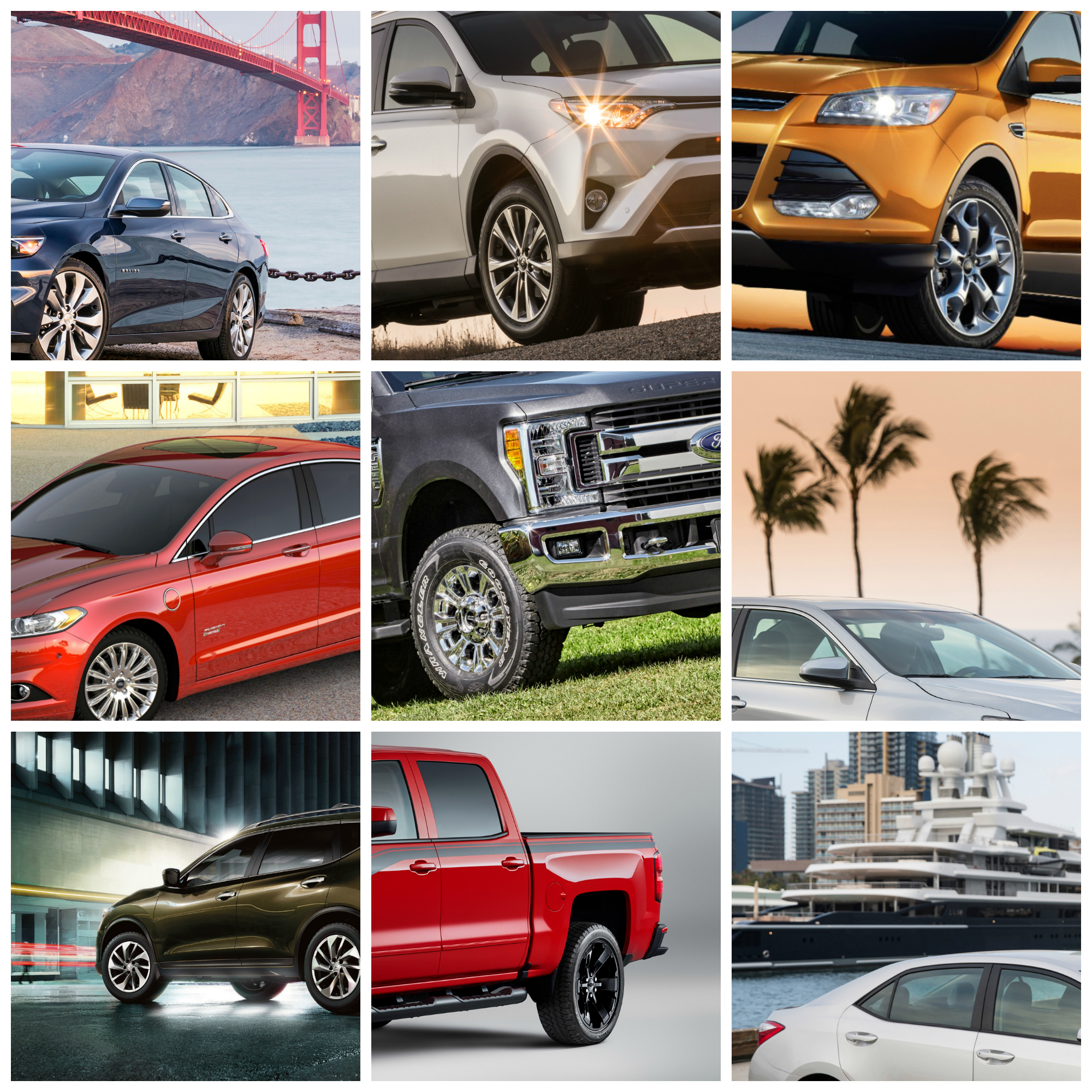 Los 15 vehículos más vendidos en los Estados Unidos en abril de 2016