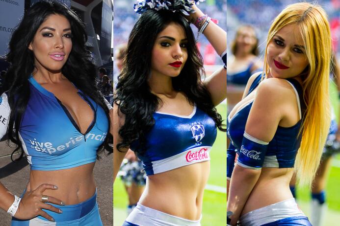 La belleza de las porristas en la fecha 9