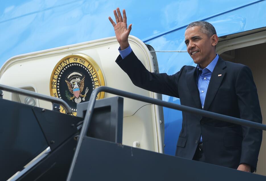 El presidente Obama se encuentra en la capital texana para participar en...