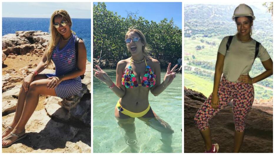 La exreina de belleza disfrutó de hacer turismo interno por distintos lu...