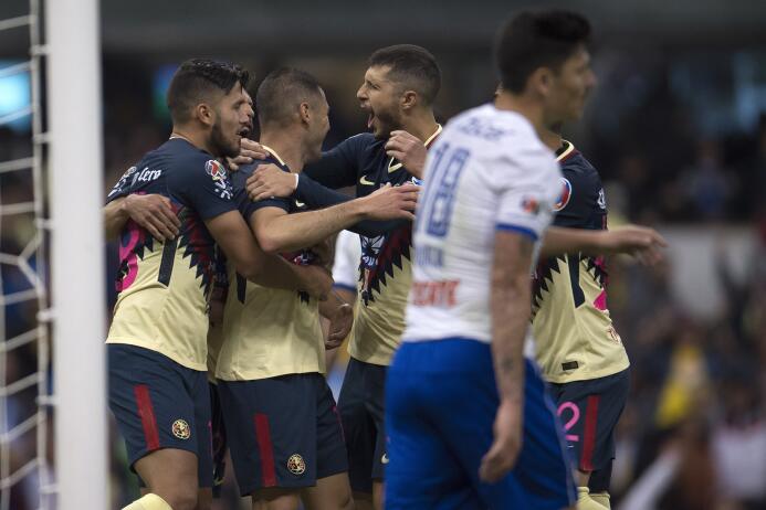 Las dos caras en el triunfo de América contra Cruz Azul en la Copa MX 20...