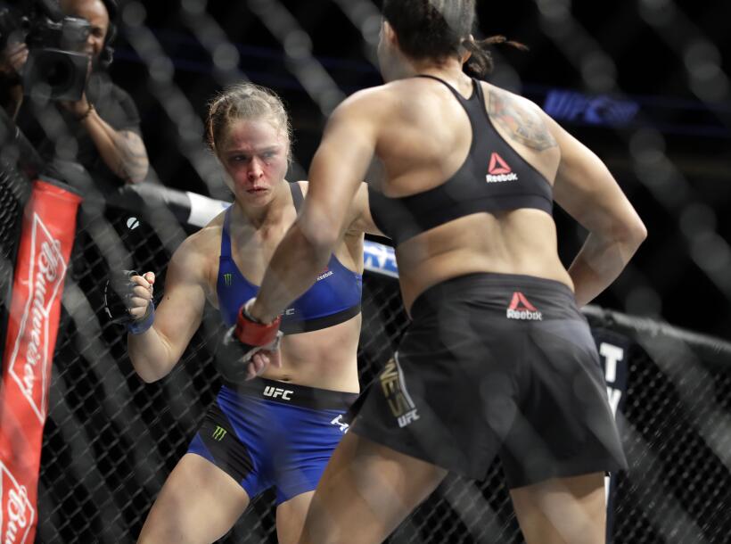 Las Vegas Nevada fue testigo de la debacle de una de las peleadoras de l...