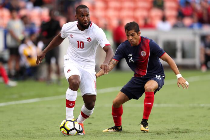 Costa Rica rescata un punto ante una sorprendente Canadá GettyImages-812...