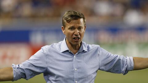 Jesse Marsch, el 'entrenador-corredor' de New York Red Bulls.