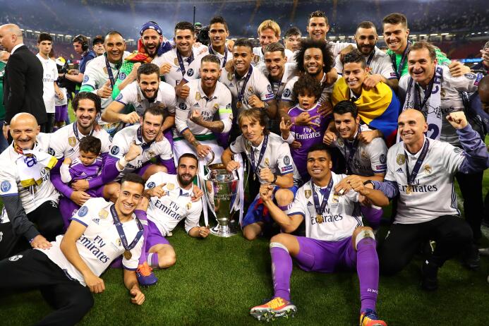 El Real Madrid arrasa en nominaciones a lo mejor de la Champions League...