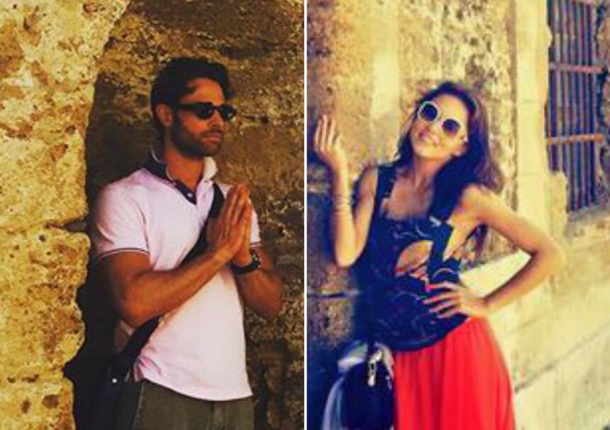 Angelique y sebastián en España