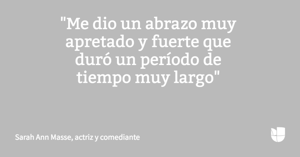 La actriz y comediante Sarah Ann Masse relat&oacute; a Variety un episod...
