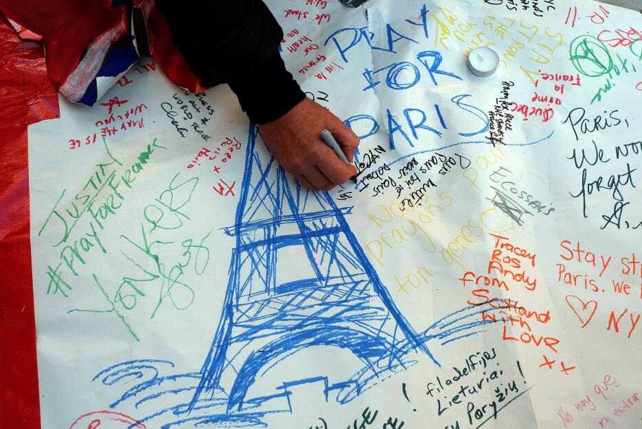 Apoyo de NY a París
