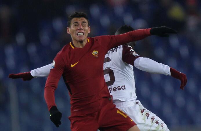 En fotos: Héctor Moreno fue titular en eliminación de Roma en casa contr...