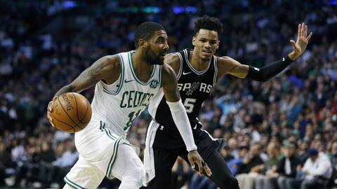 Kyrie Irving es el segundo jugador en la historia de los @celtics en reg...