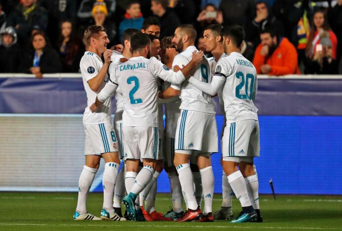 Sin despeinarse, Real Madrid selló su clasificación a octavos de final d...