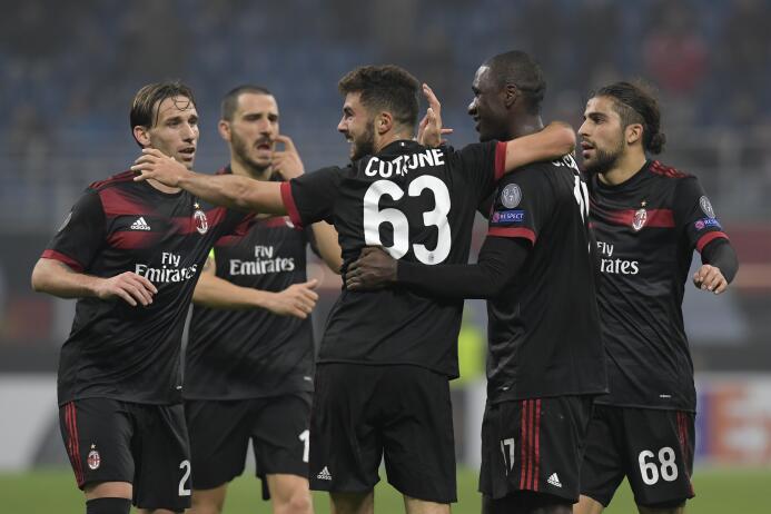Milan 4-1 Austria Viena: aunque comenzó perdiendo, el equipo 'rosson...