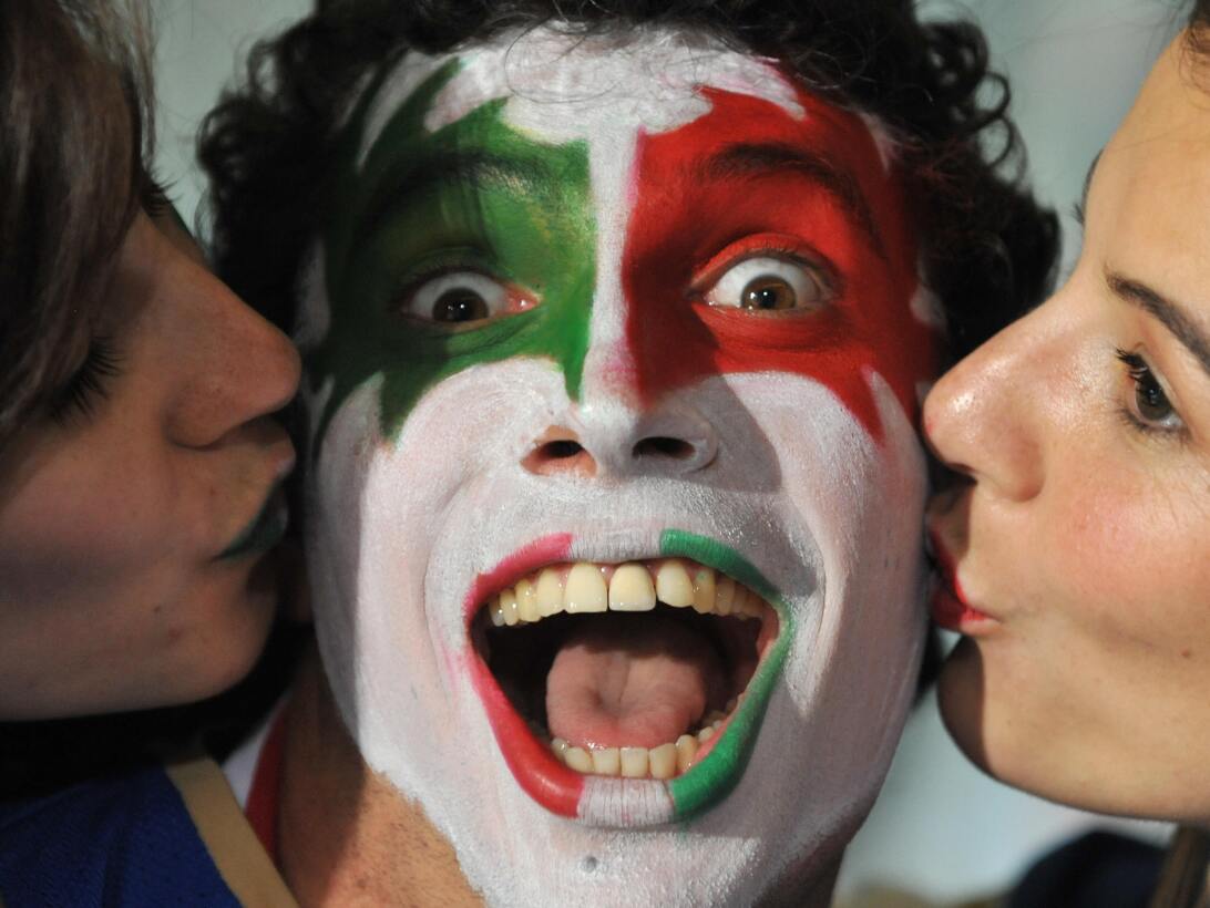 El color de los rostros en el fútbol y la historia detrás del maquillaje...