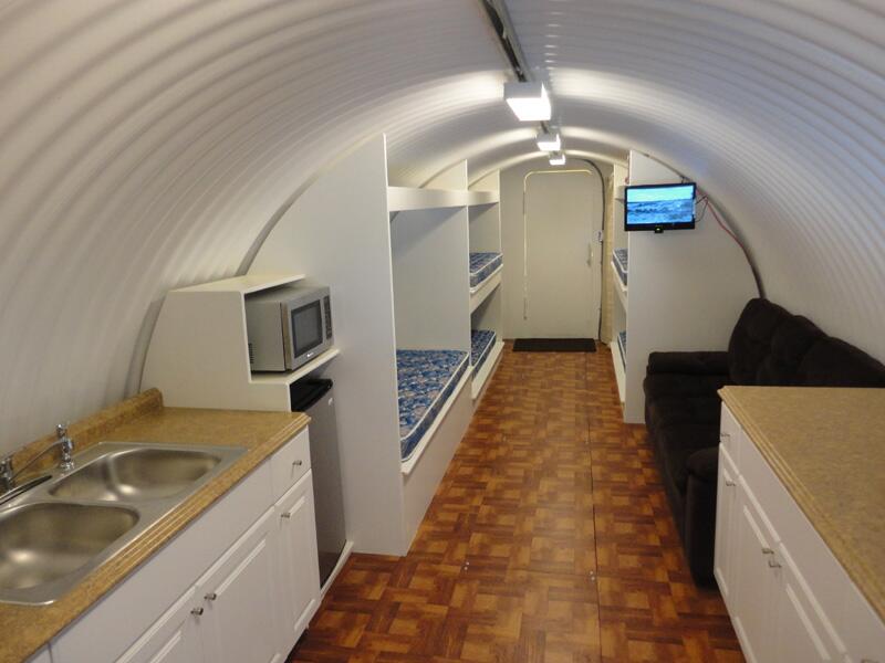 En fotos: Cómo son los refugios subterráneos para sobrevivir a un ataque...