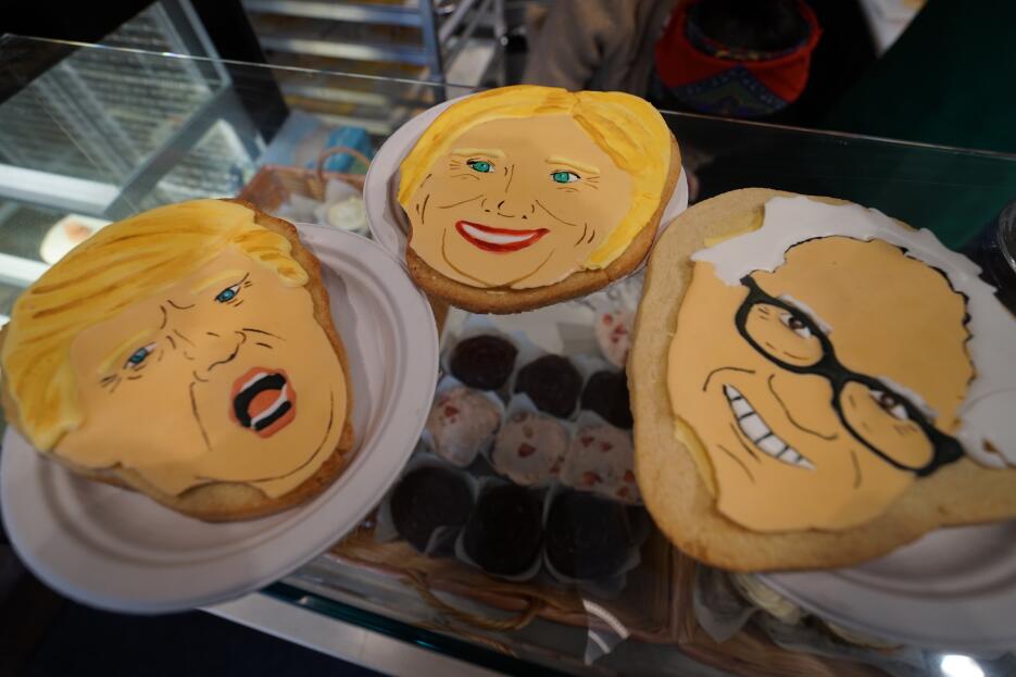 Galletas políticas se agotan en el West Village