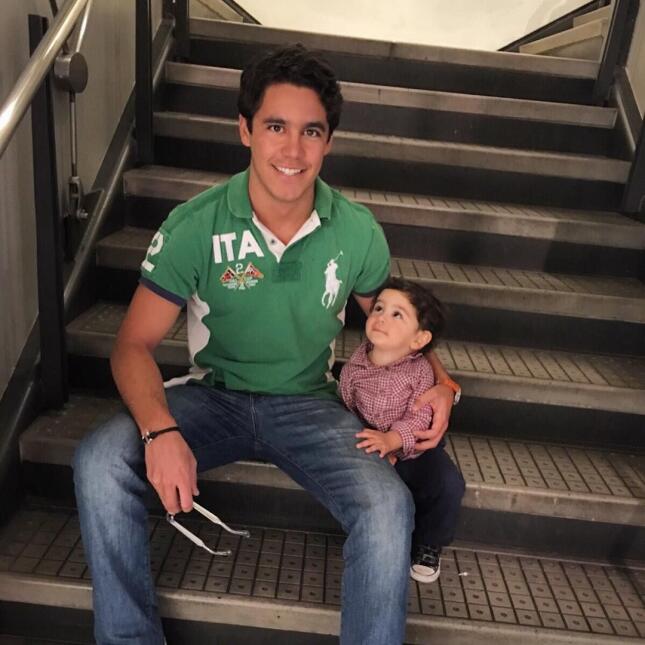 Eduardo Capetillo y su hijo 'gemelo' son idénticos Univision