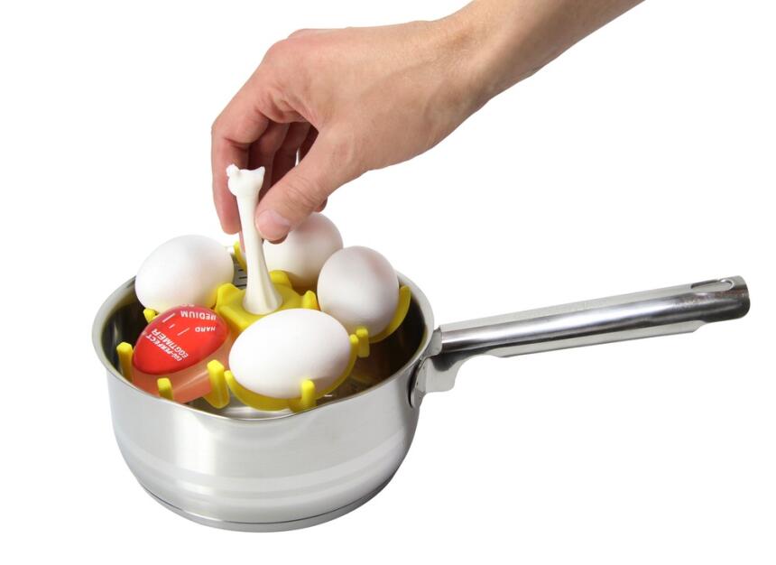 El gadget ideal para cocer los huevos a la temperatura perfecta es este...