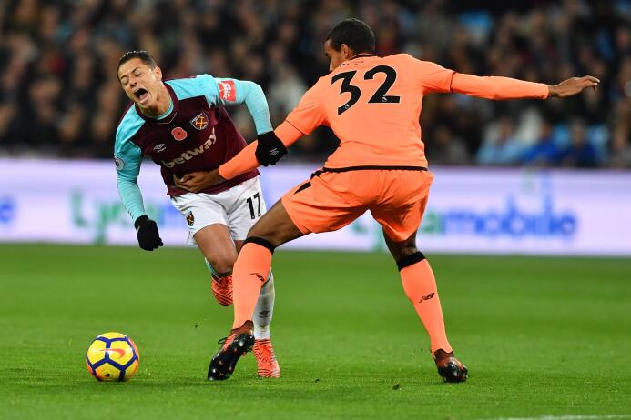 West Ham de Chicharito sufrió goleada contra Liverpool en la Premier Lea...