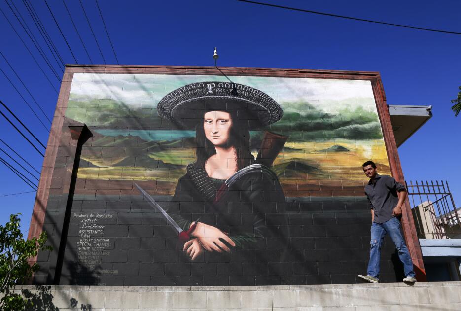 Hispanos impulsan el muralismo de Los Ángeles SOP_AP_SPANA_SPAN_CA_USA_S...