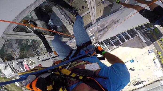 Rappelling Desafío”, una aventura extrema, vuelve por segundo año consec...
