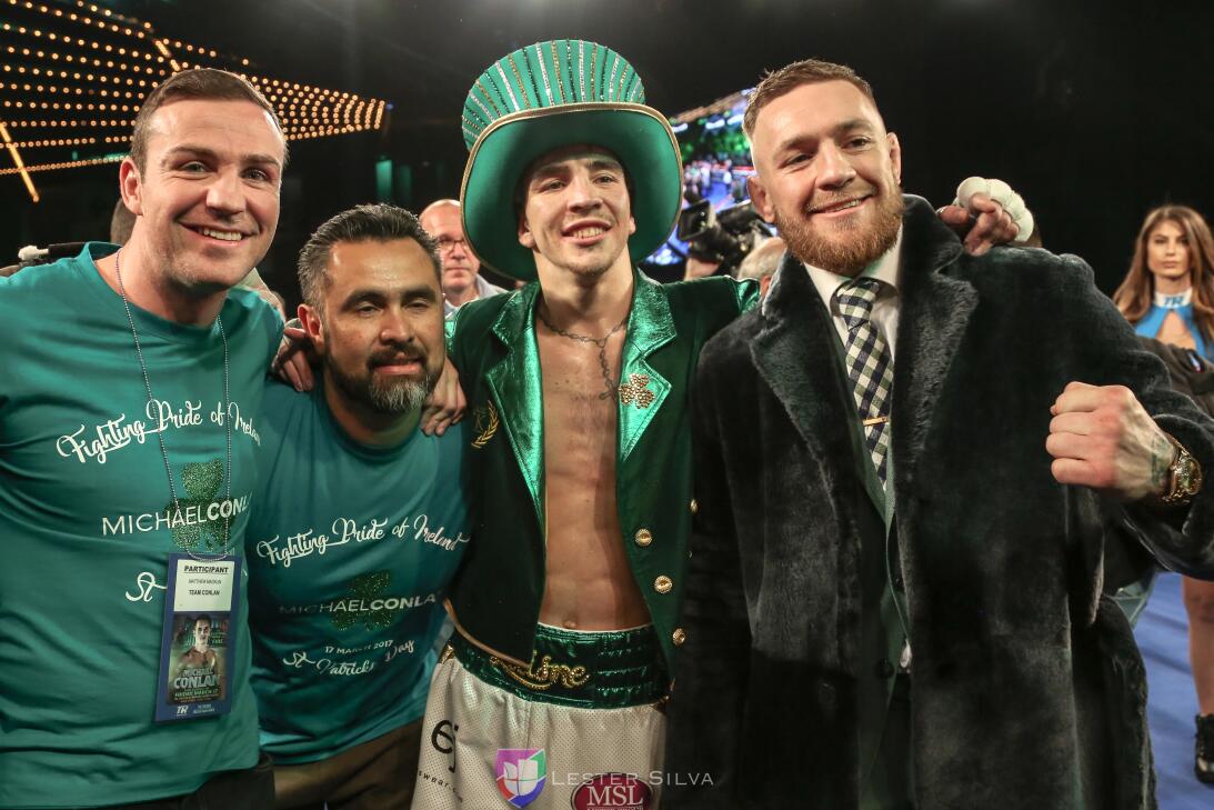 Michael Conlay vs. Tim Ibarra con Conor McGregor