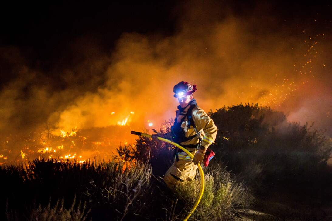 Incendio sur de California