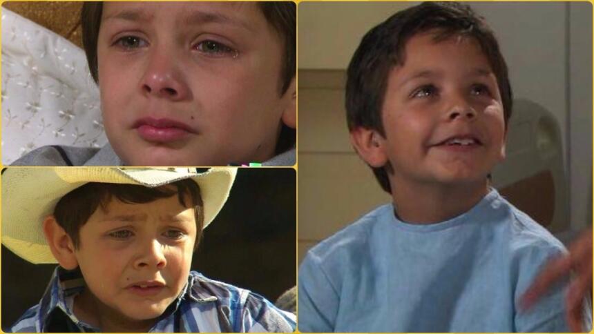 Así luce el pequeño 'Guillo' de 'Amores verdaderos' a 5...