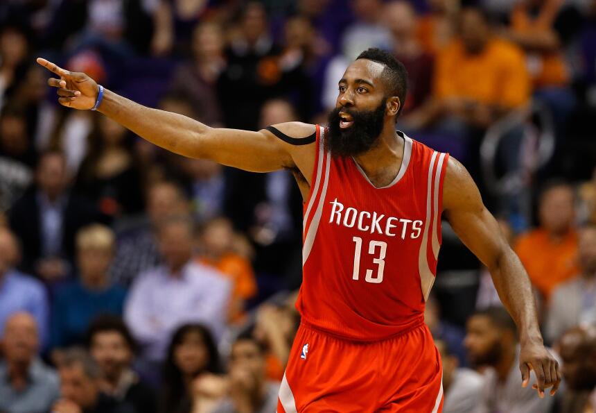 James Harden, la barba brilló en las duelas