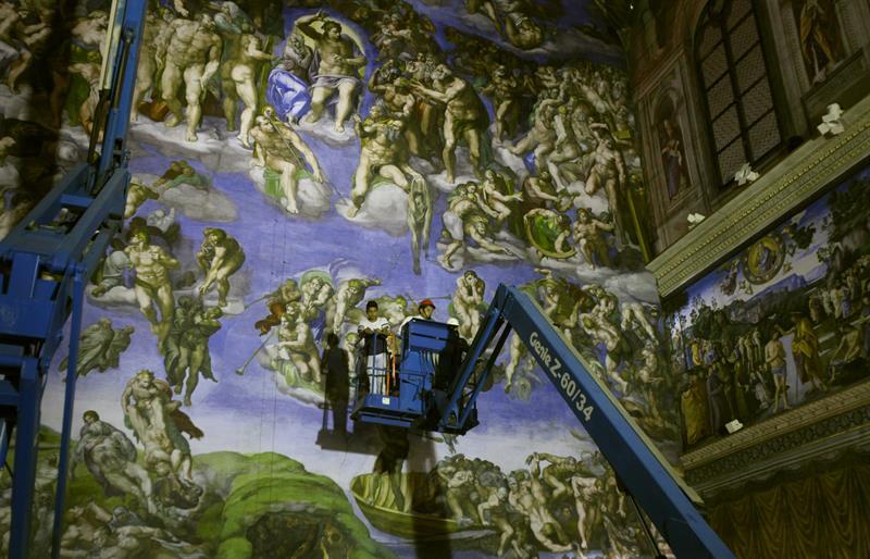 Inauguran réplica de la Capilla Sixtina en Ciudad de México 636009310639...