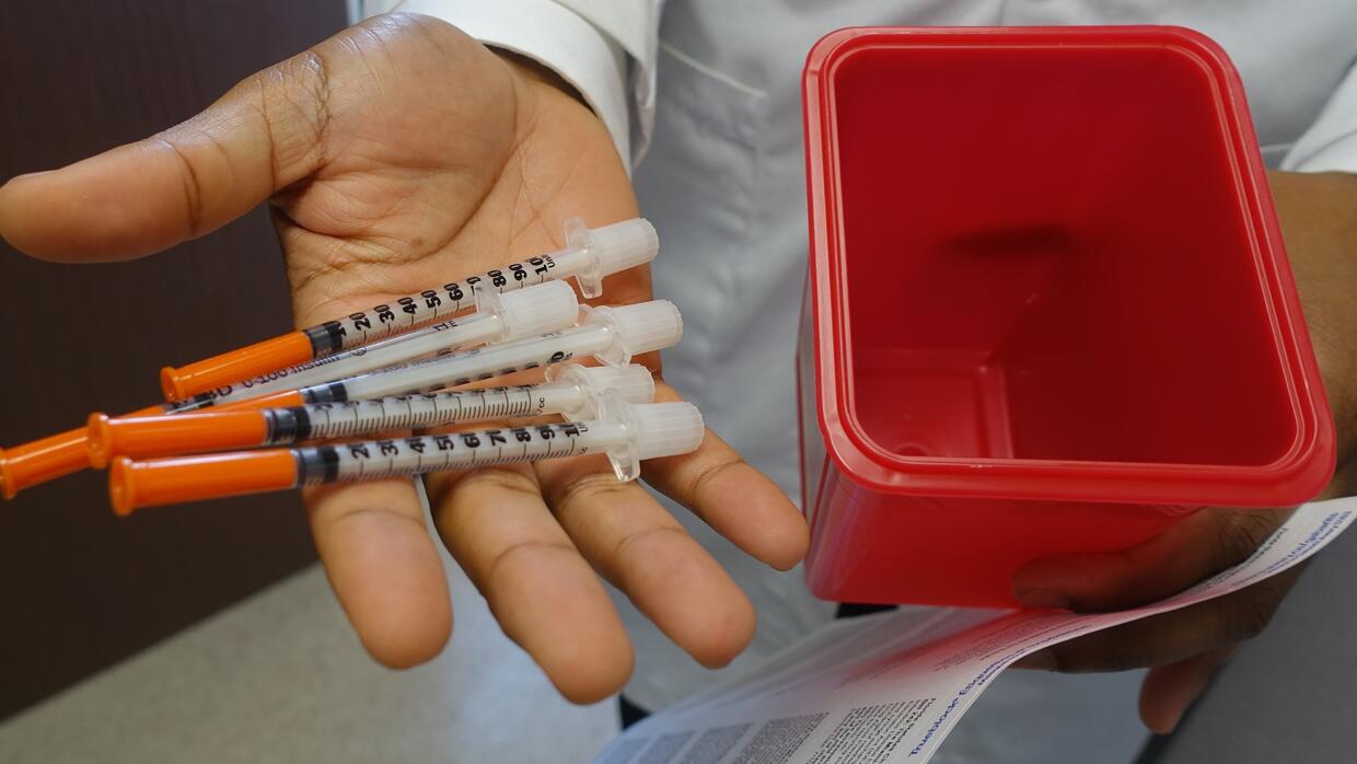 El primer programa de intercambio de jeringas en Florida está luchando