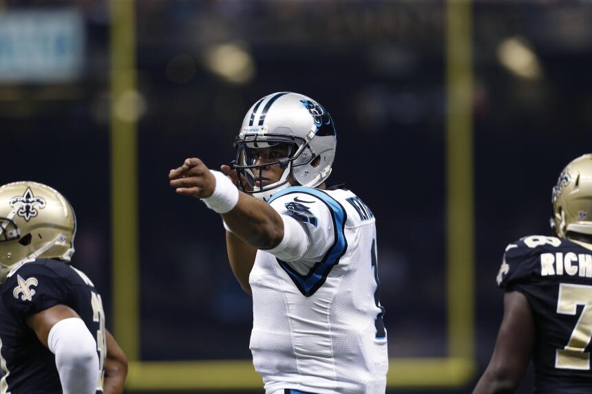 Los Carolina Panthers vencieron 41 - 38 a los New Orleans Saints para ll...