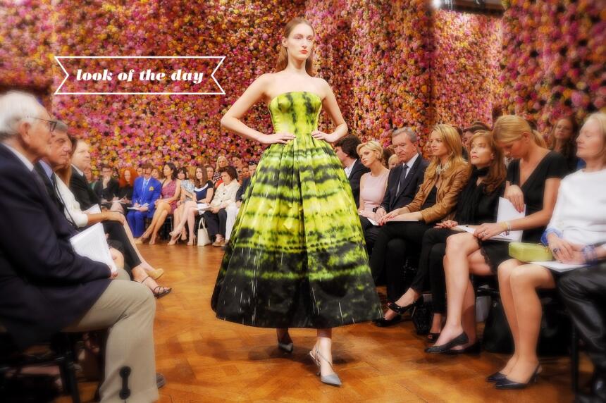 Christian Dior: Front Row - Paris Fashion Week