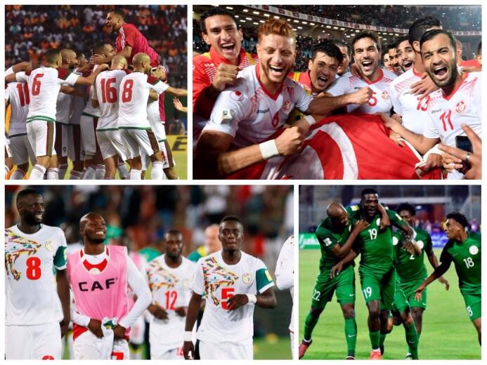África ya tiene a sus clasificados a Rusia 2018, todos con experiencia m...