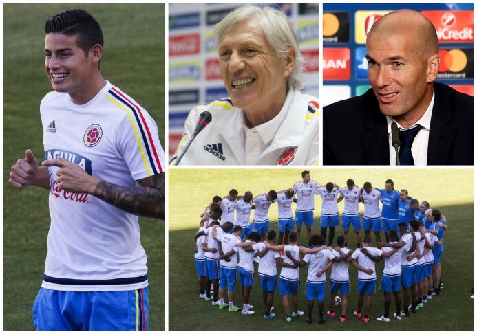 Colombia, el refugio de un James olvidado por el Real Madrid James Colom...