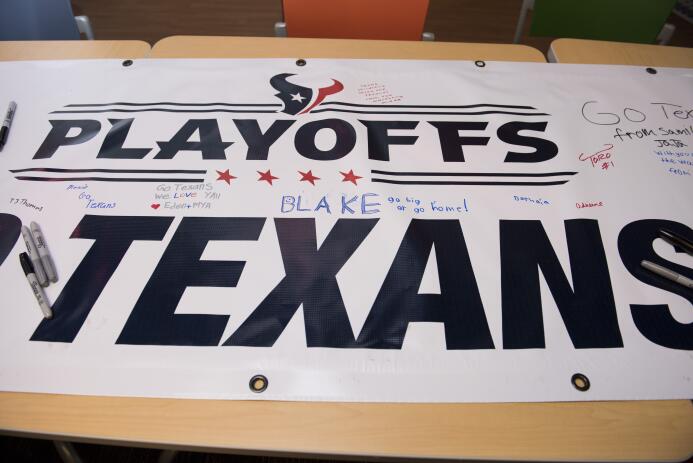 Houston Texans visitaron hospital infantil
