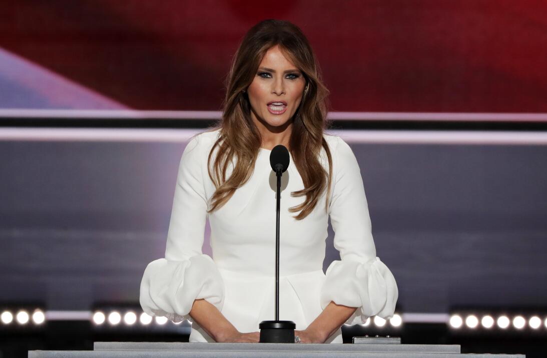 Melania Trump, una primera dama inesperada GettyImages-577294844.jpg