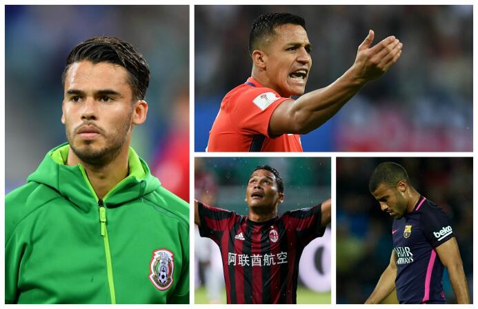 Diego Reyes, Alexis Sánchez, Carlos Bacca y más protagonistas de los rum...