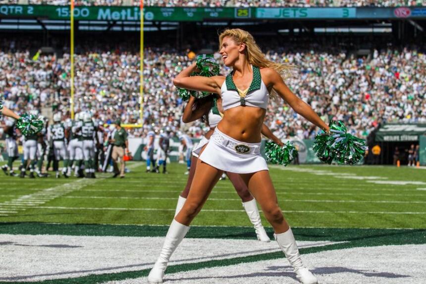 Los Jets eligieron a esta belleza para ir a Hawaii al Pro Bowl 2016. ¡Ch...