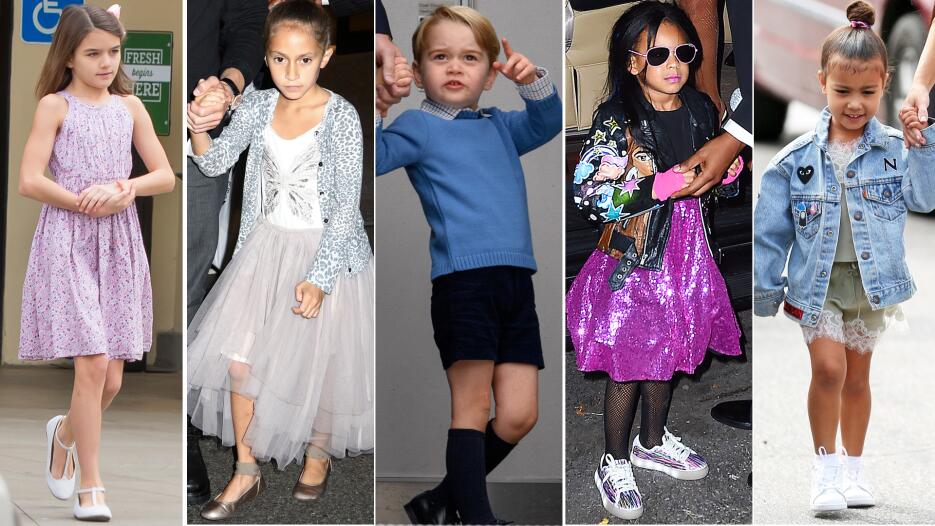 Suri Cruise; Emme Muñiz; príncipe William; Blue Ivy Carter; North West