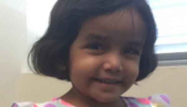 Sherin Mathews, de 3 años.